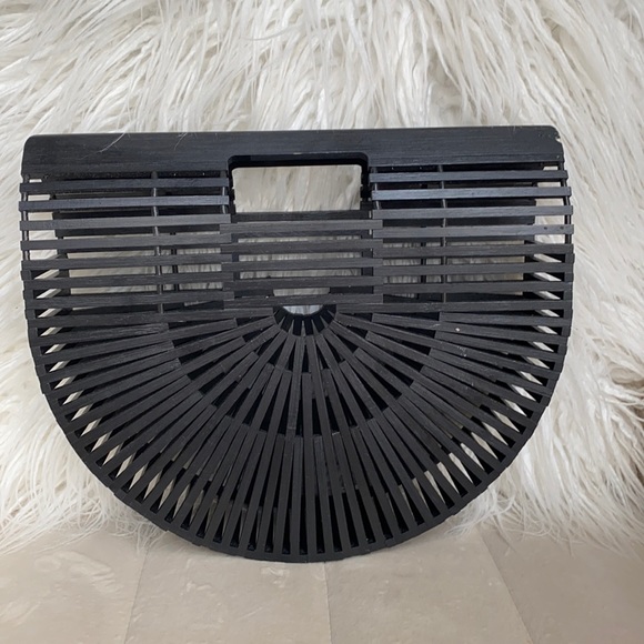 Nordstrom Bags Nordstrom Brand Wicker Clutch Purse Poshmark